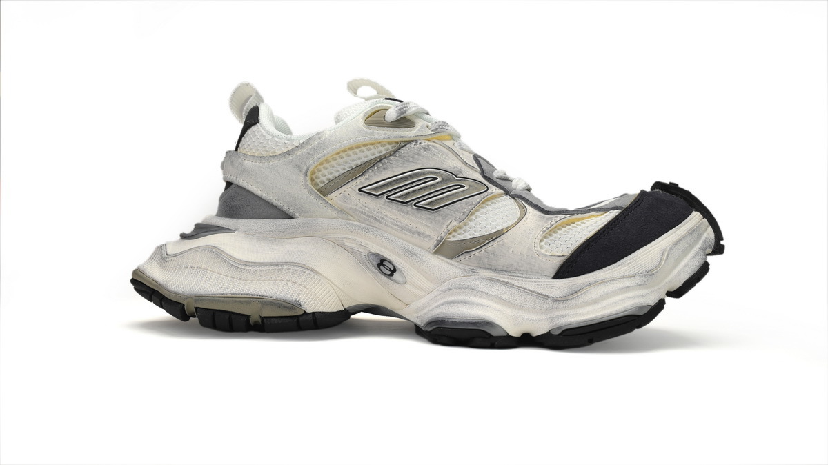 Balenciaga CARGO White Rice White Gray 785756 W2MV1 9012