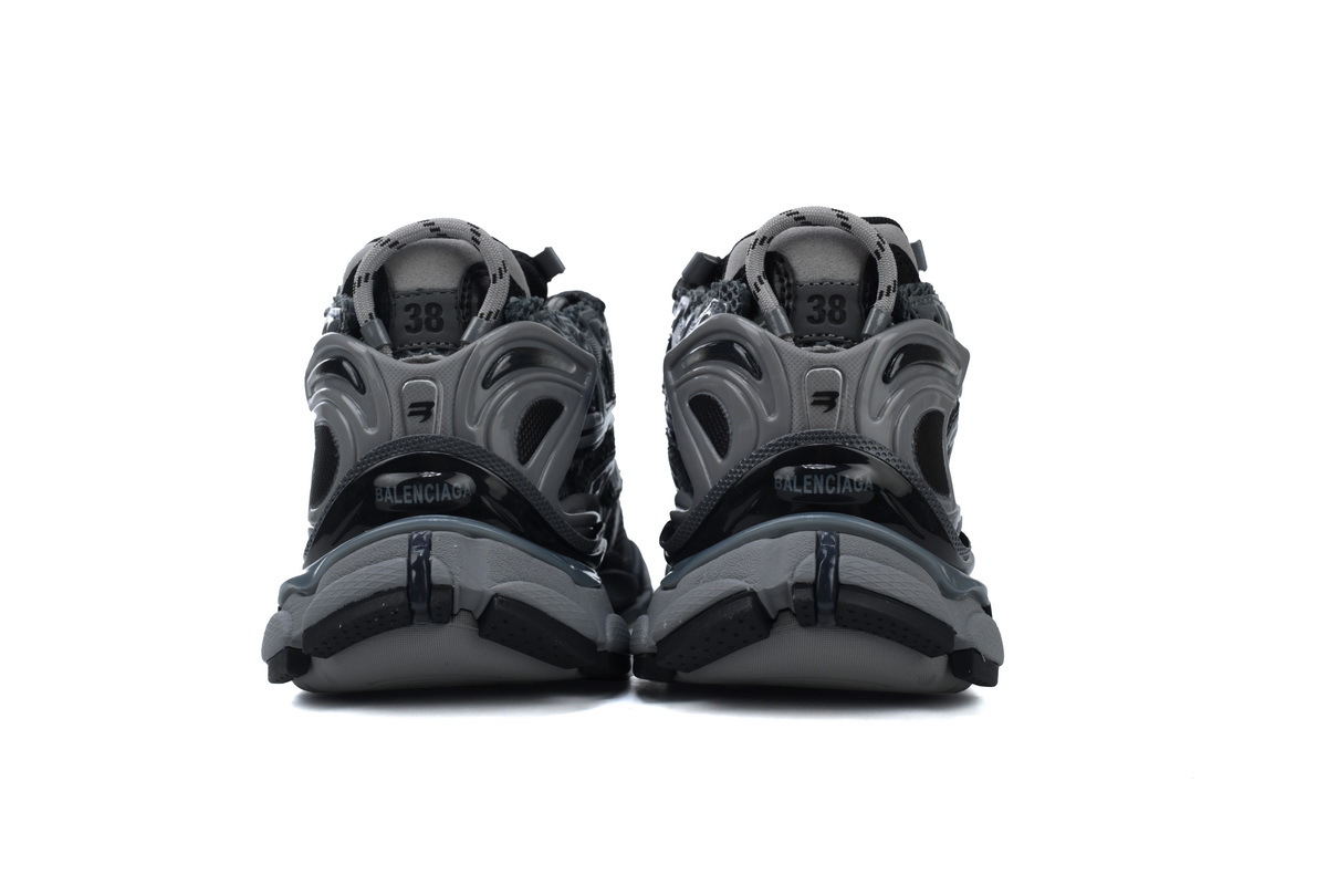Balenciaga Runner All Black Gray 677403 W3RBR 1515