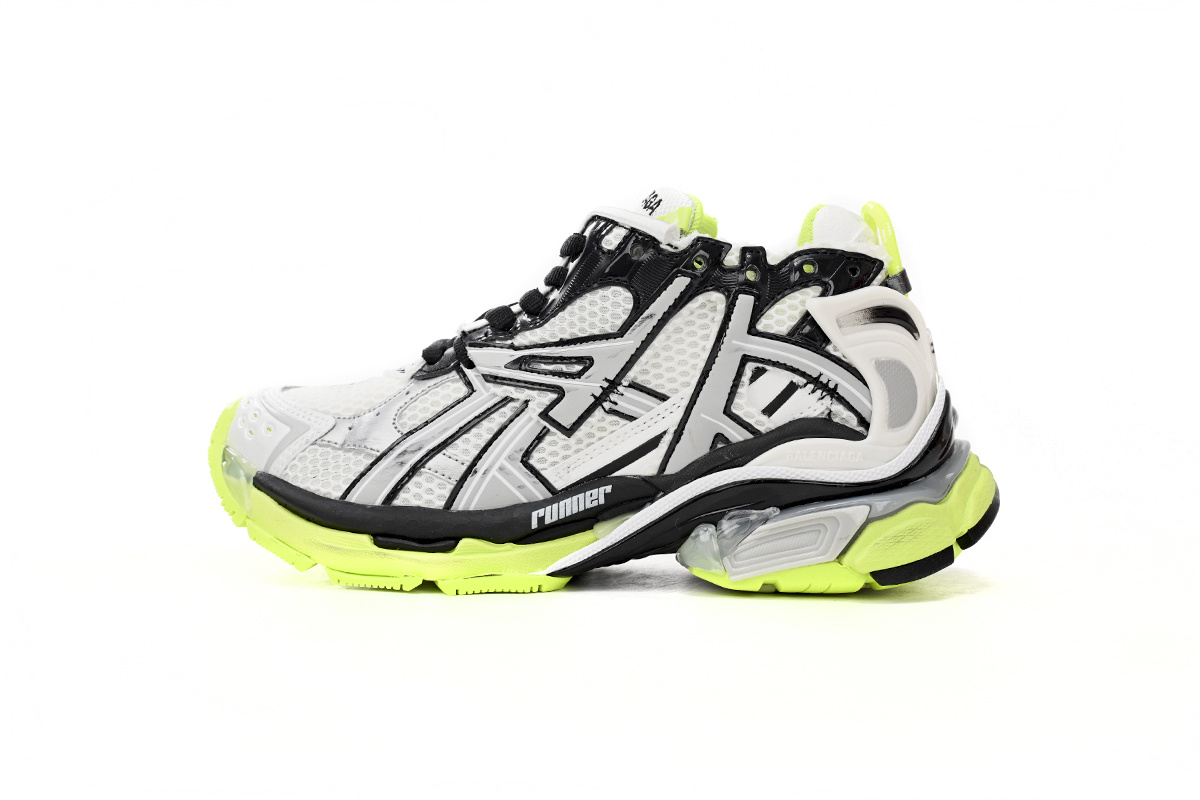 Balenciaga Runner Black, white, and Yellow 677402 W3RBP 1093