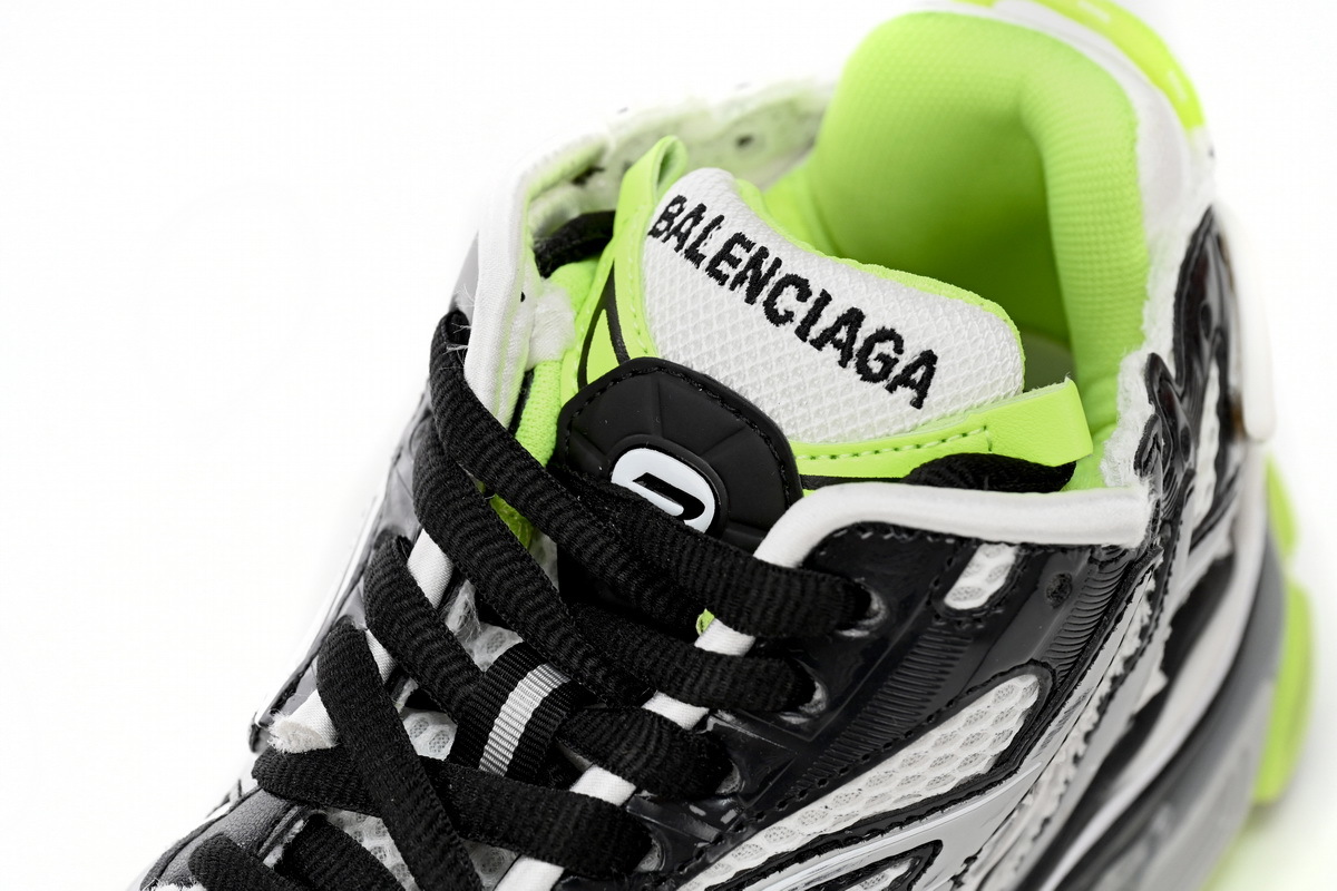Balenciaga Runner Black, white, and Yellow 677402 W3RBP 1093