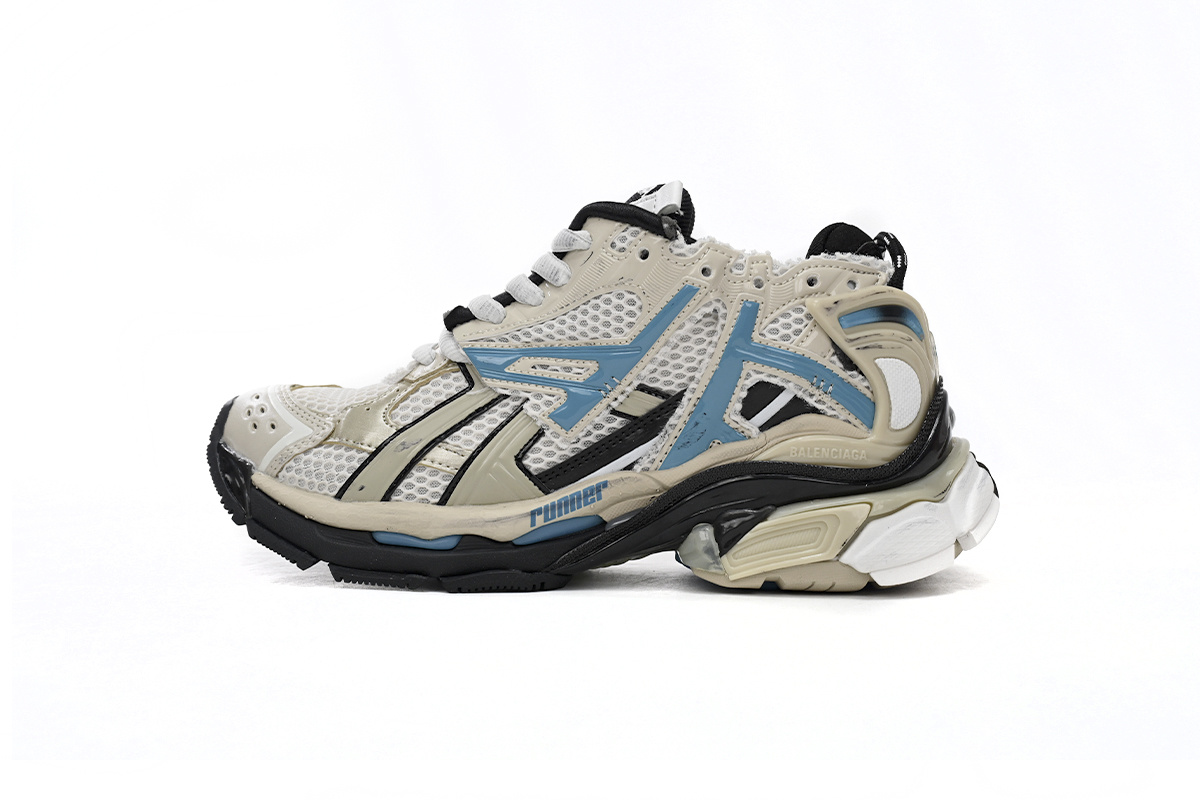 Balenciaga Runner Grey Blue 677402 W5RH6 0312