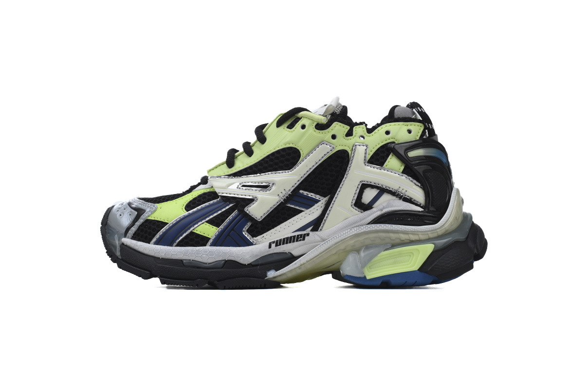Balenciaga Runner Sneaker 'Grey Blue Green' 677403 W3RB5 5179