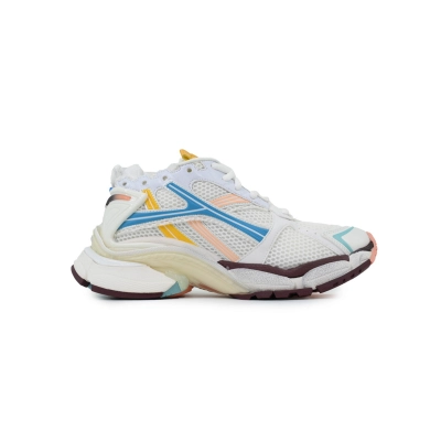 Balenciaga Runner Sneaker 'White Blue Yellow' 02