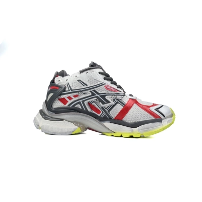 Balenciaga Runner White Black and Red 677402 W3RB2 9167 02