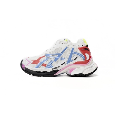 Balenciaga Runner White Blue Red 677402 W3RB6 9645 01