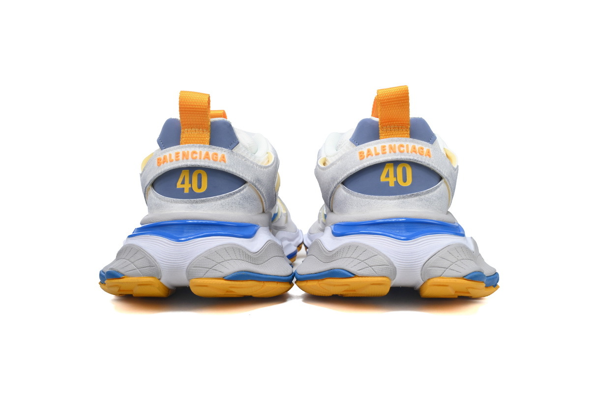 Balenciaga Runner White Blue Yellow 785754 W2MV1 9174