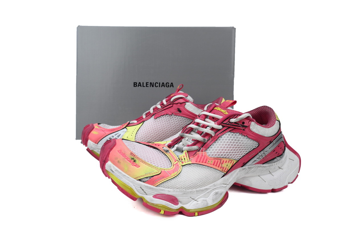Balenciaga Stapler White Red and Yellow 803682 W3ST4 9571
