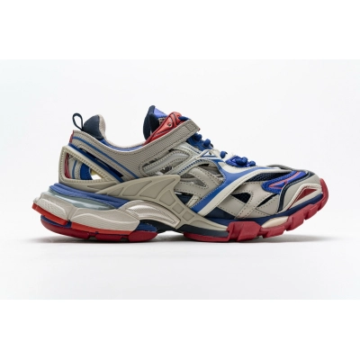 Balenciaga Track 2 Sneaker Beige Blue 570391 W2GN2 8570 02