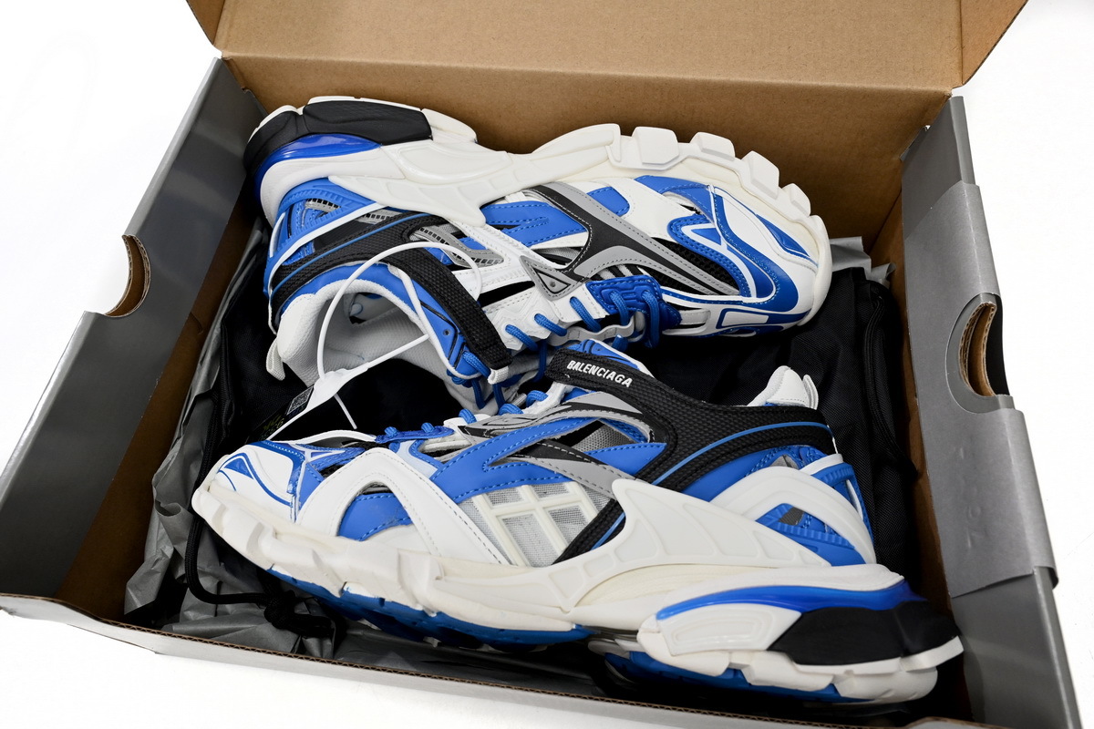 Balenciaga Track 2 Sneaker Blue White 568614 W3AE2 4191