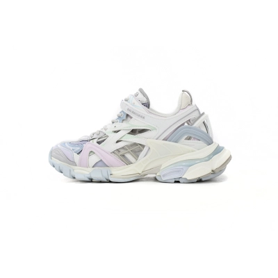 Balenciaga Track 2 Sneaker Military Black Pale White Purple 568615 W2GN3 9045 01