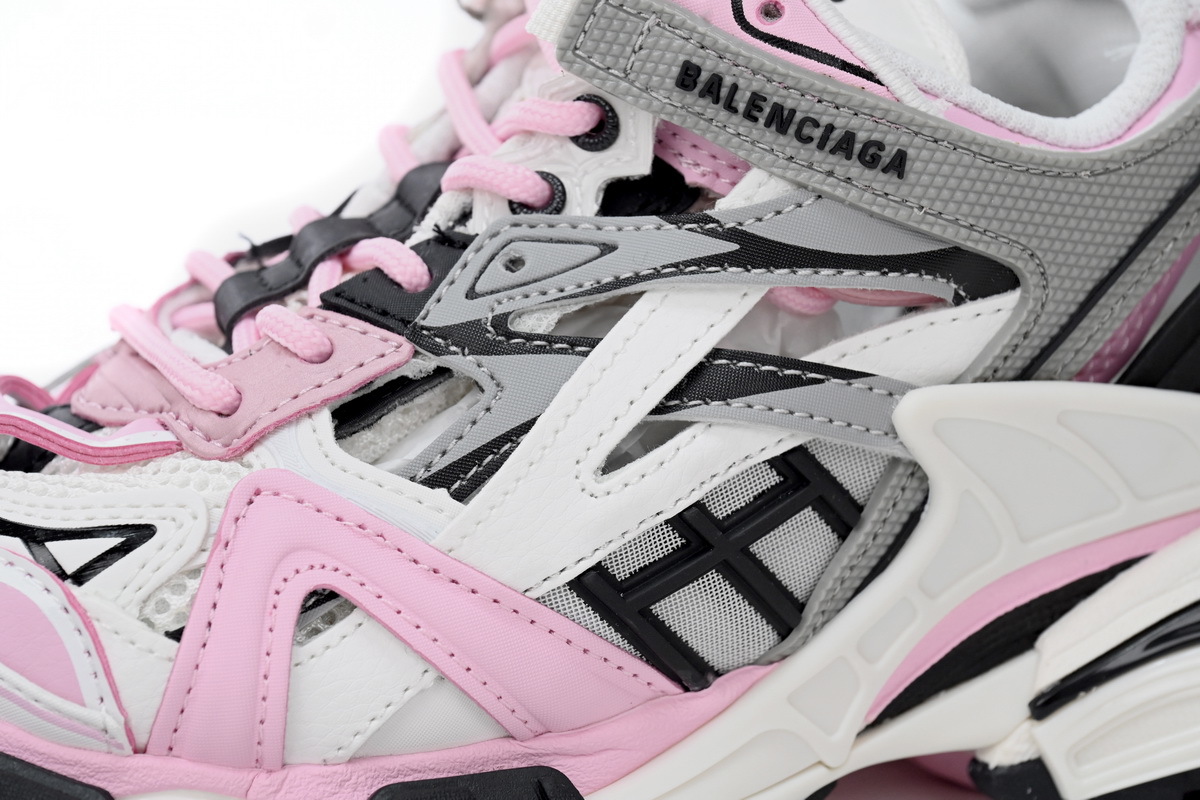 Balenciaga Track 2 Sneaker Pink White 568615 W3AE2 5291
