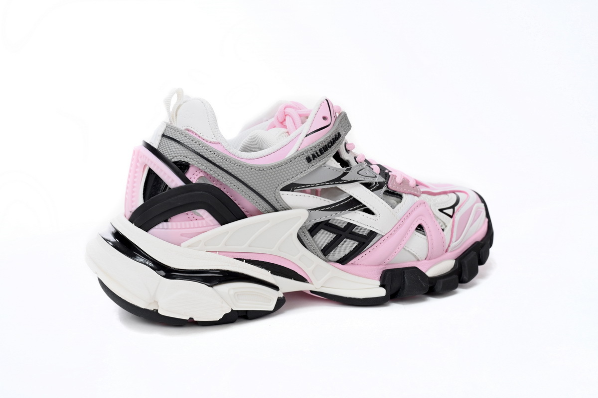 Balenciaga Track 2 Sneaker Pink White 568615 W3AE2 5291