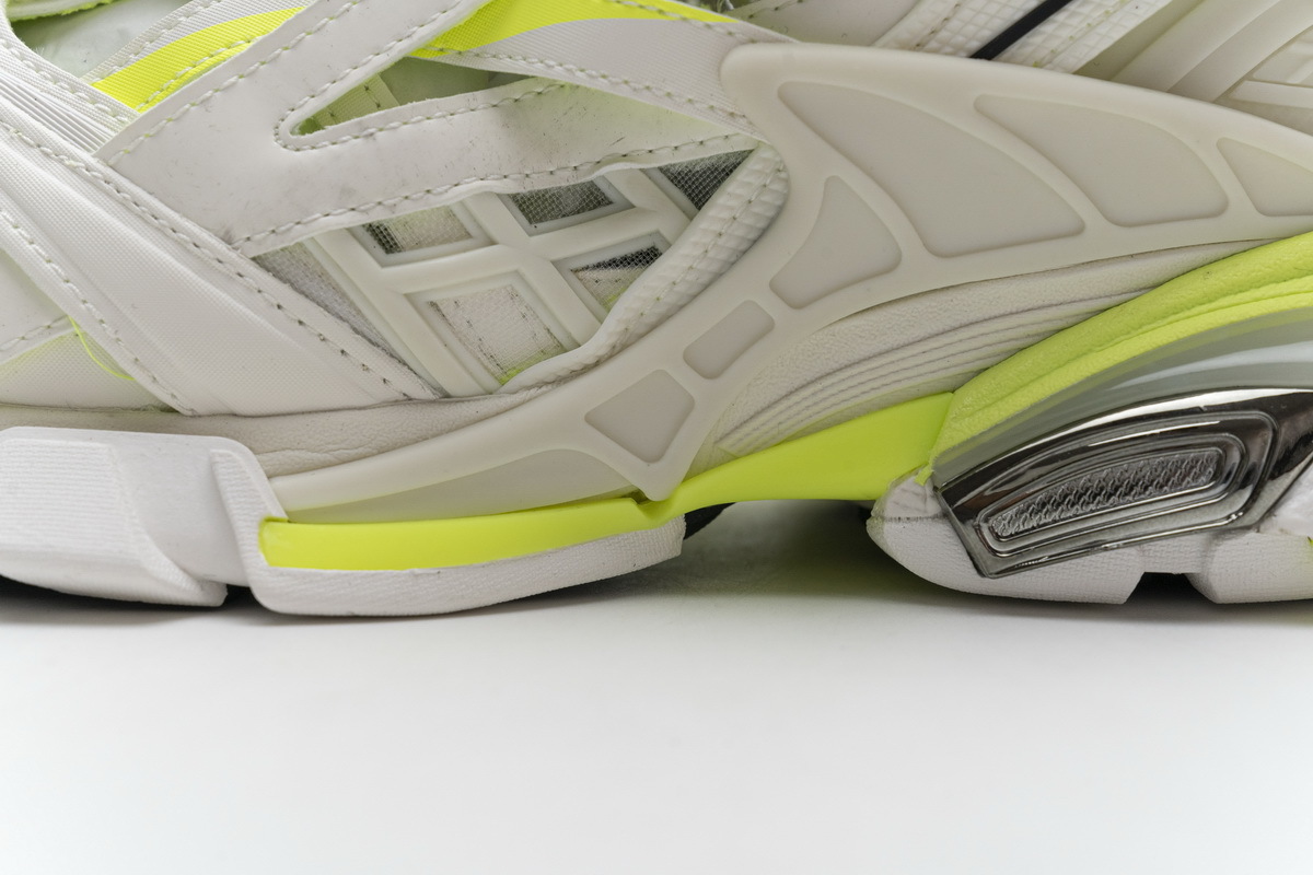 Balenciaga Track 2 Sneaker White Fluo Yellow 568515 W2ON3 9073