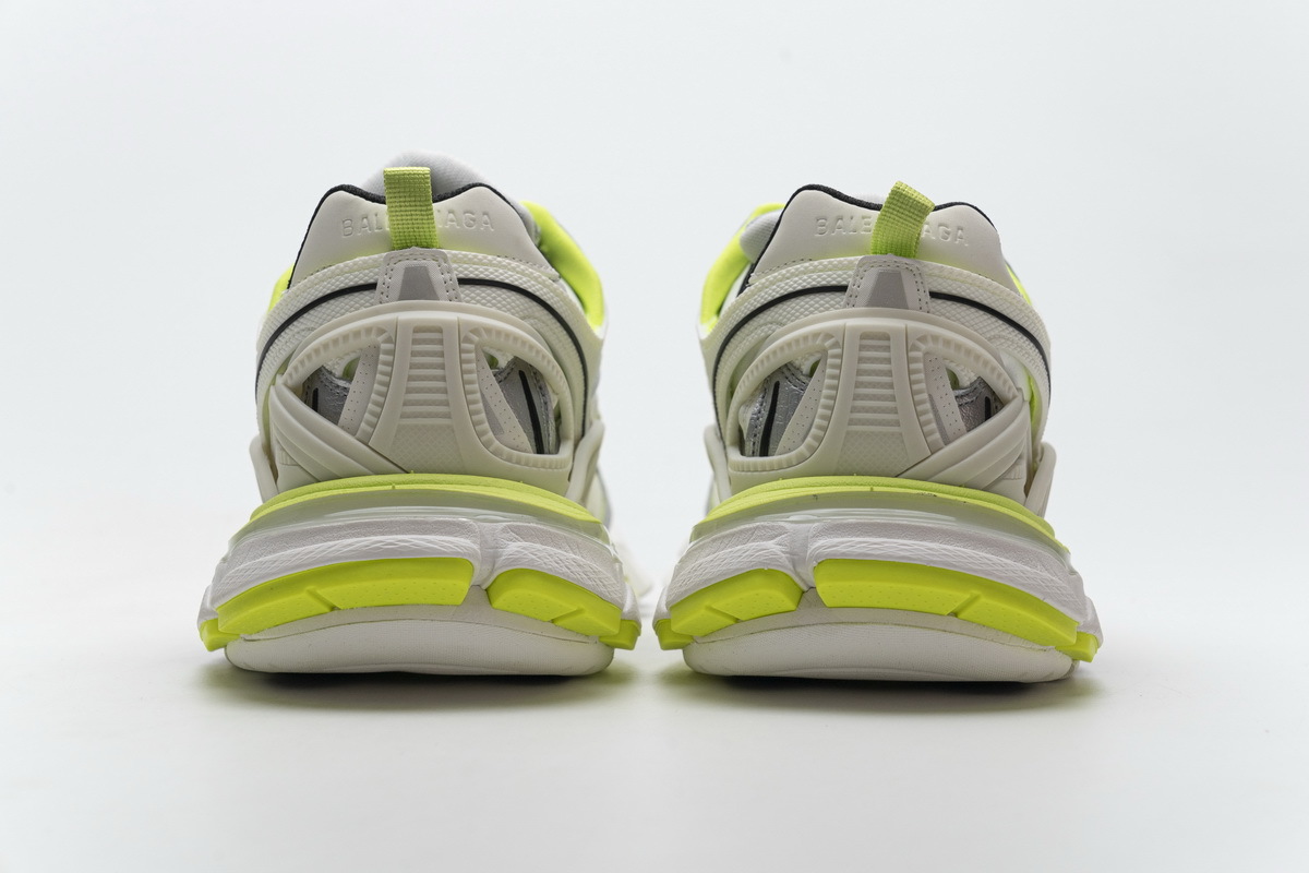 Balenciaga Track 2 Sneaker White Fluo Yellow 568515 W2ON3 9073