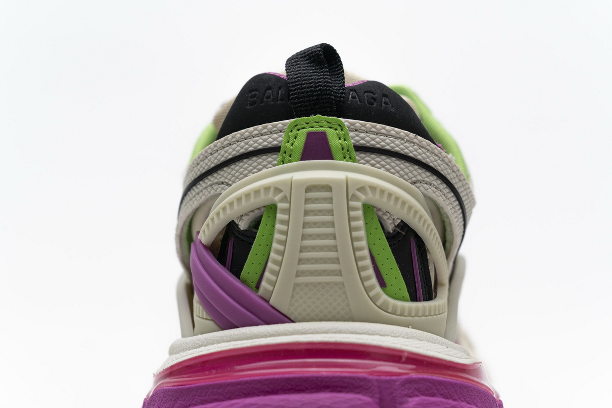 Balenciaga Track 2 Sneaker White Green Pink 568615 W2GN3 9199