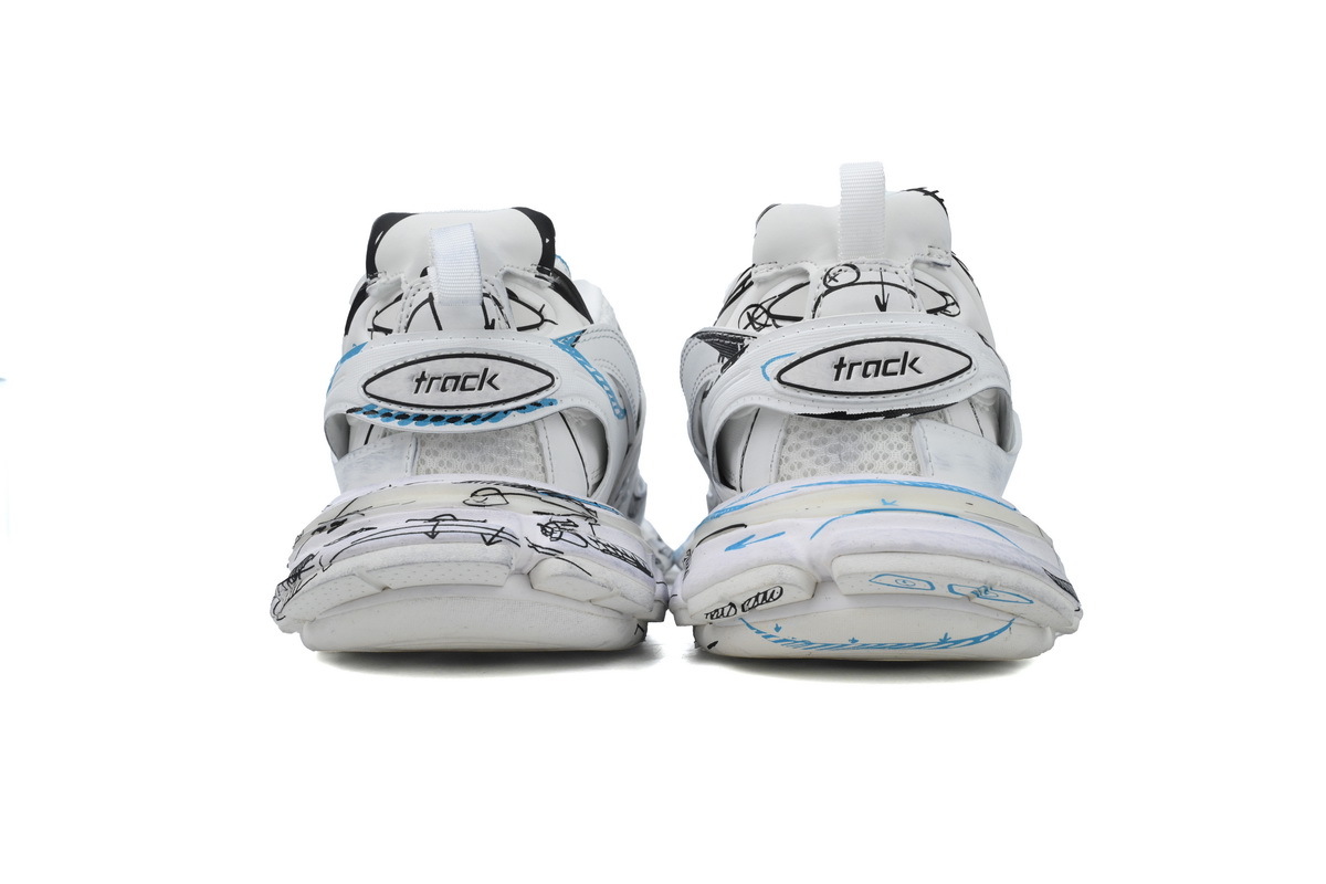 Balenciaga Track Sneaker 'White Blue' 542023 W3SRA 9014