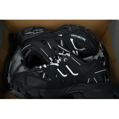 Balenciaga Track Sneaker Black and White 02