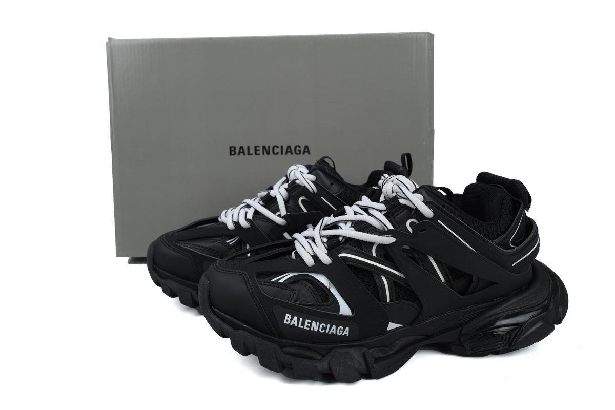 Balenciaga Track Sneaker Black and White