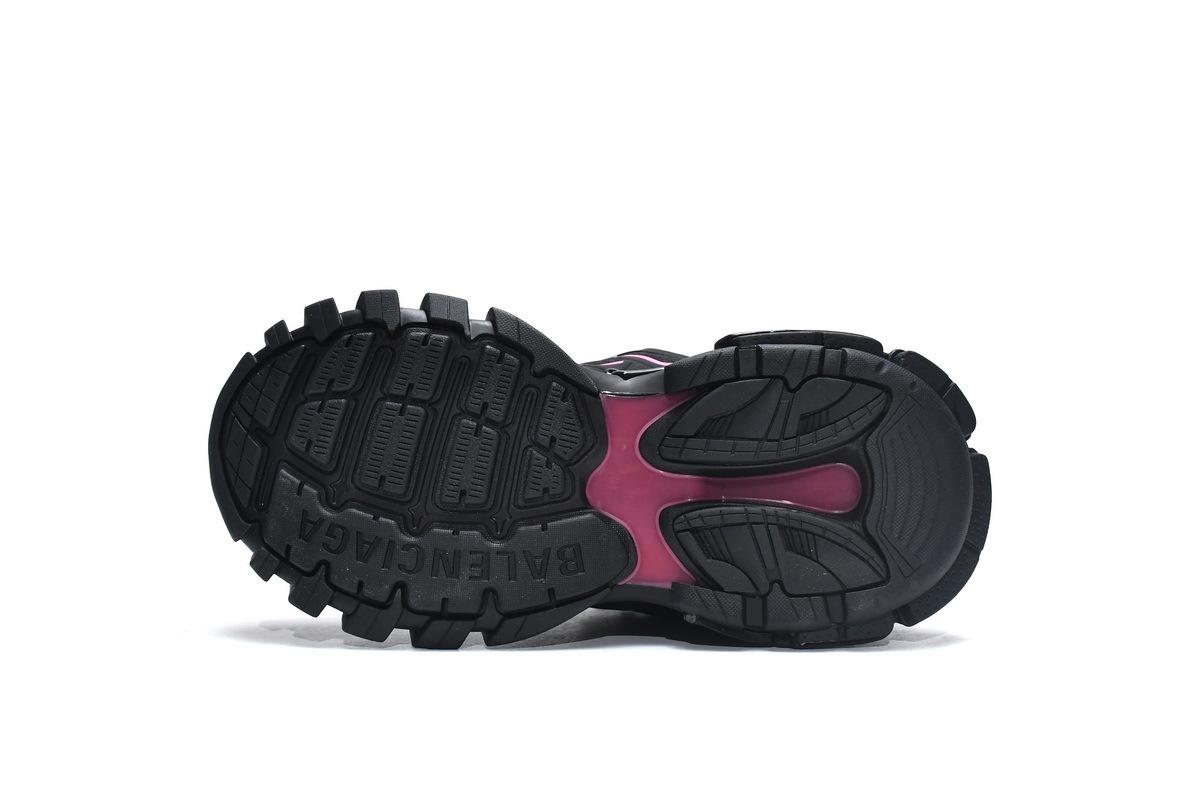Balenciaga Track Sneaker Black Rose Red 542436 W2LA1 2046