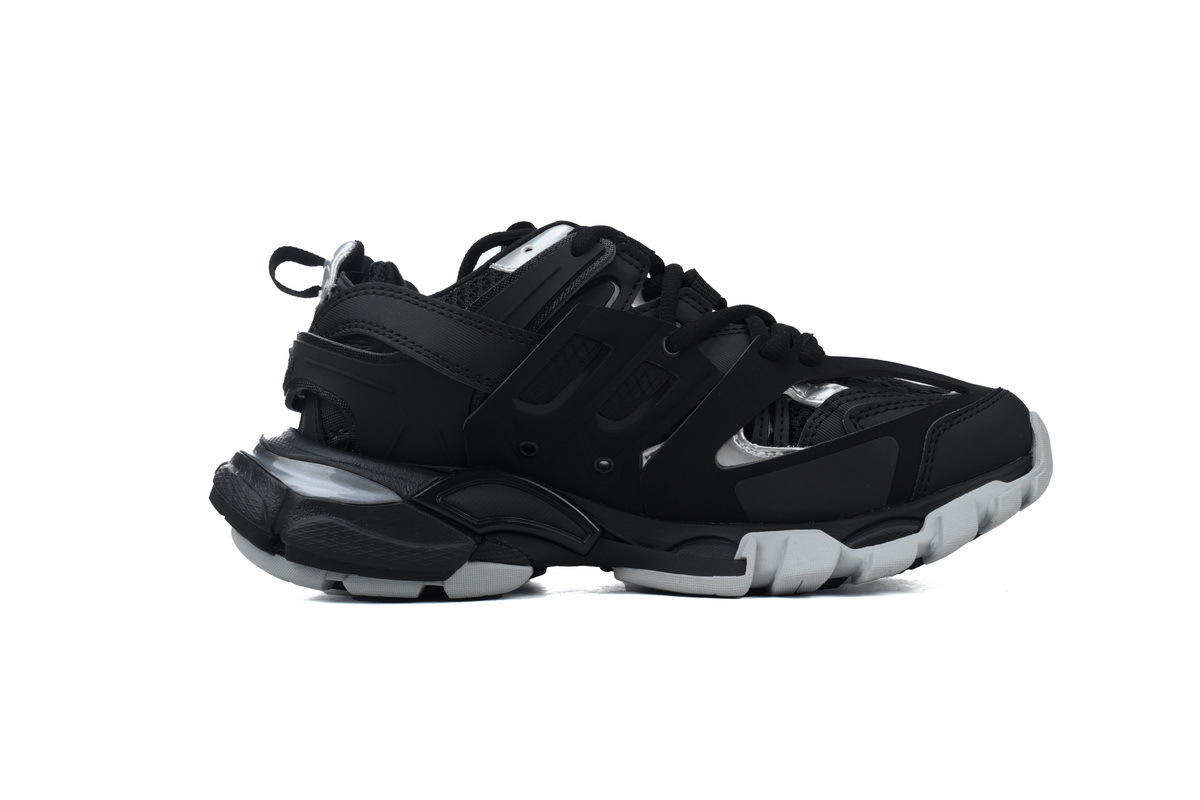 Balenciaga Track Sneaker Black Silver