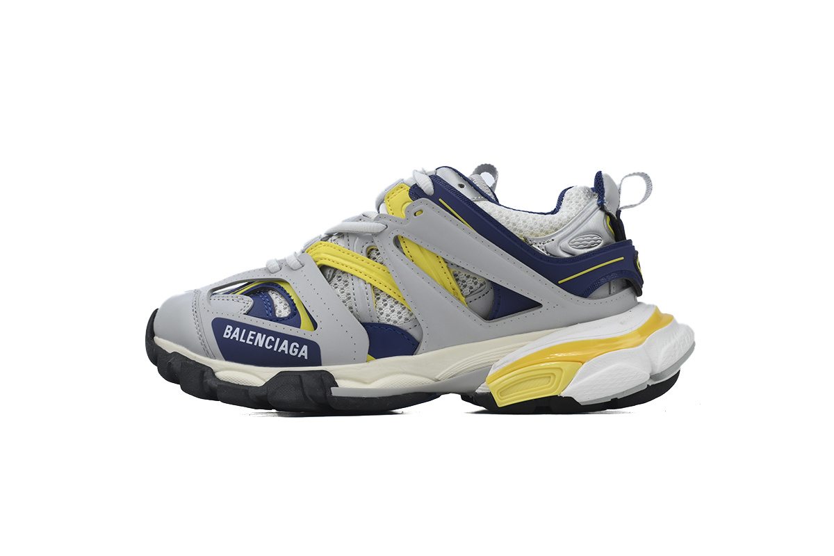 Balenciaga Track Sneaker Grey Yellow Blue
