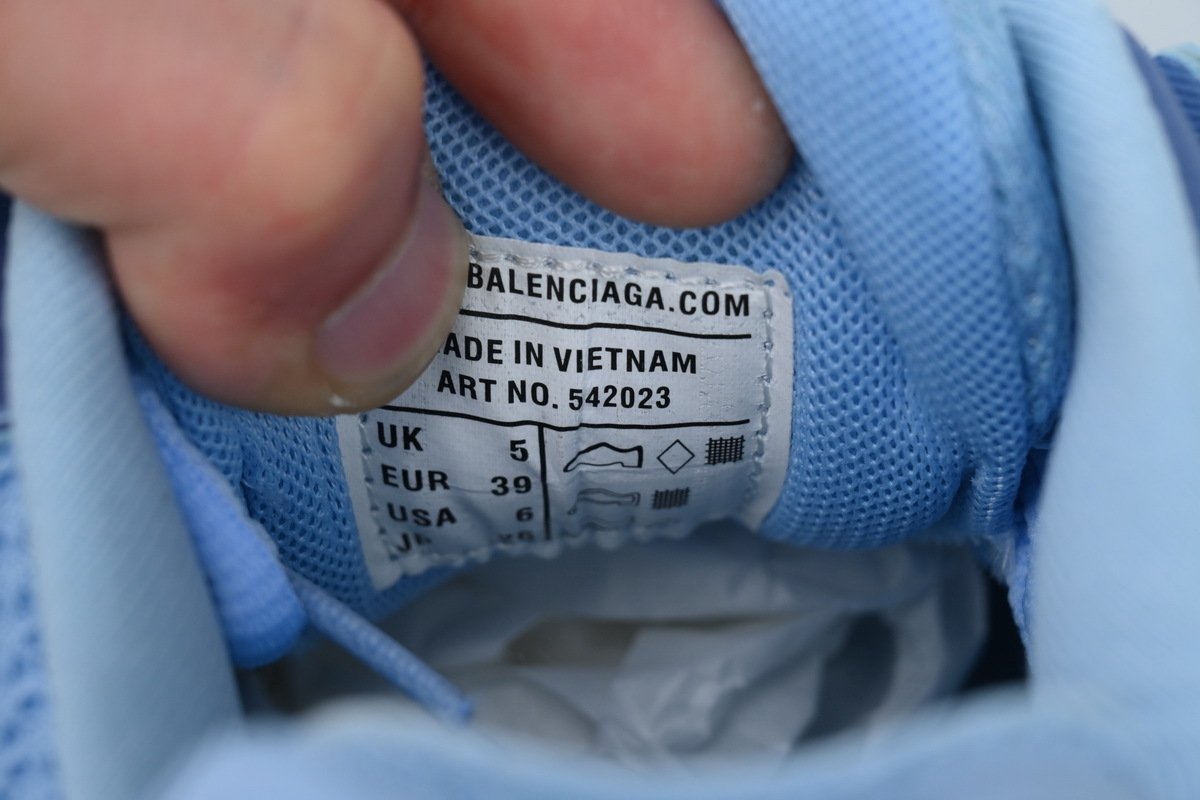Balenciaga Track Sneaker Light Blue 542436 W2LA1 4800