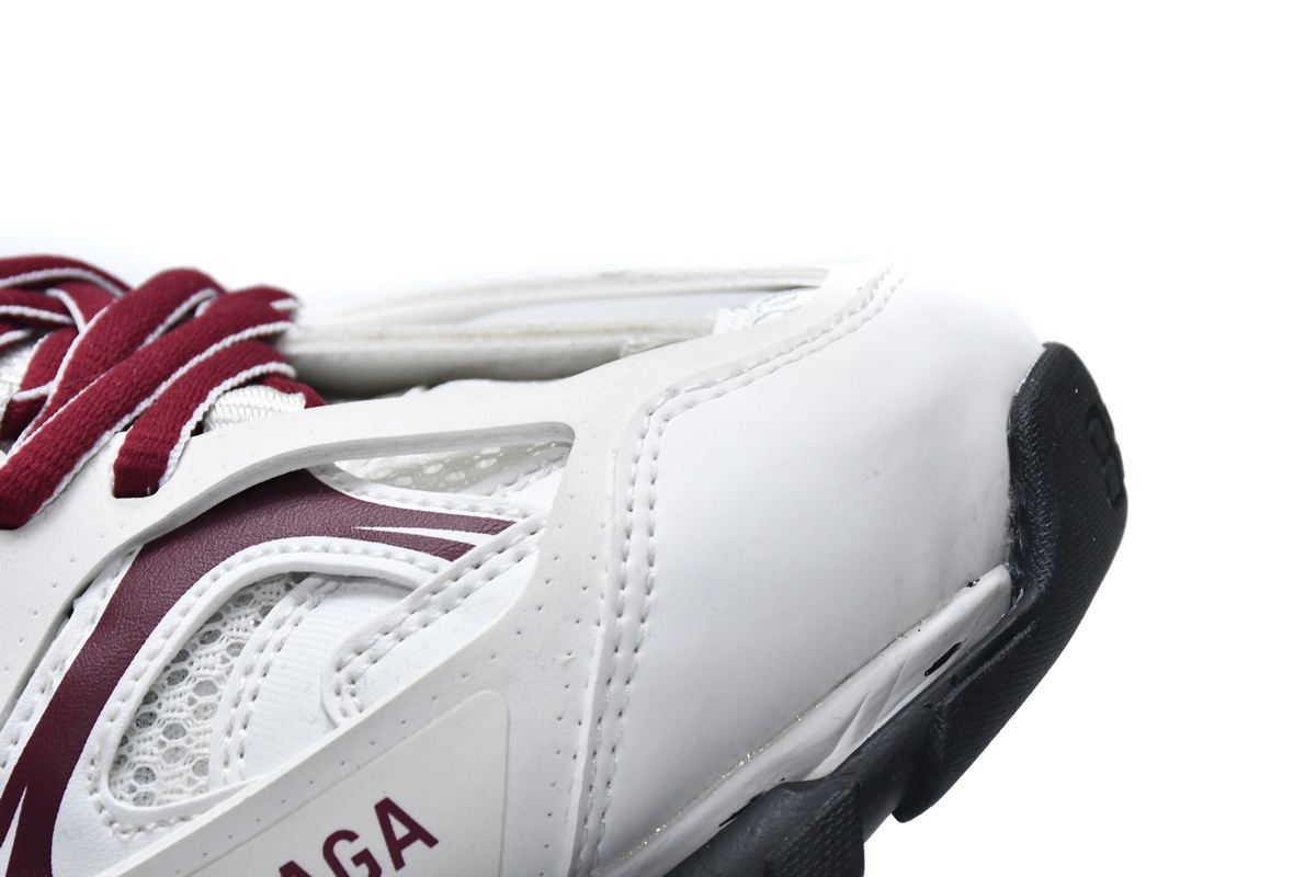 Balenciaga Track Sneaker White Claret Red 542436 W1JH 1915