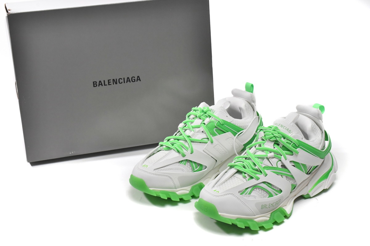 Balenciaga Track Sneaker White Green 542023 W3HL1 9535