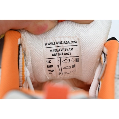 Balenciaga Track Sneaker White Orange 02