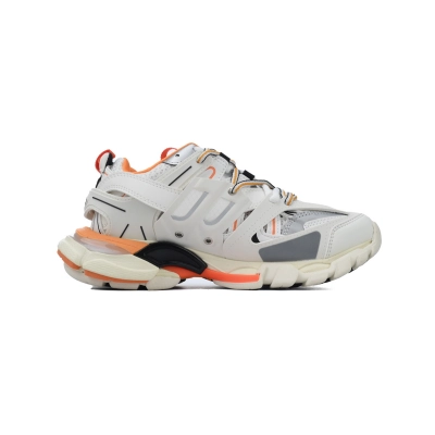 Balenciaga Track LED Sneaker White Orange 02