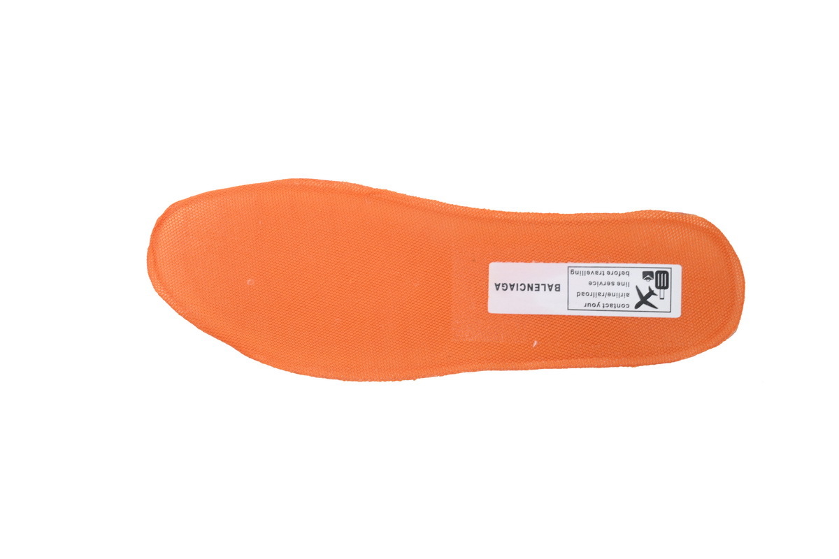 Balenciaga Track LED Sneaker White Orange