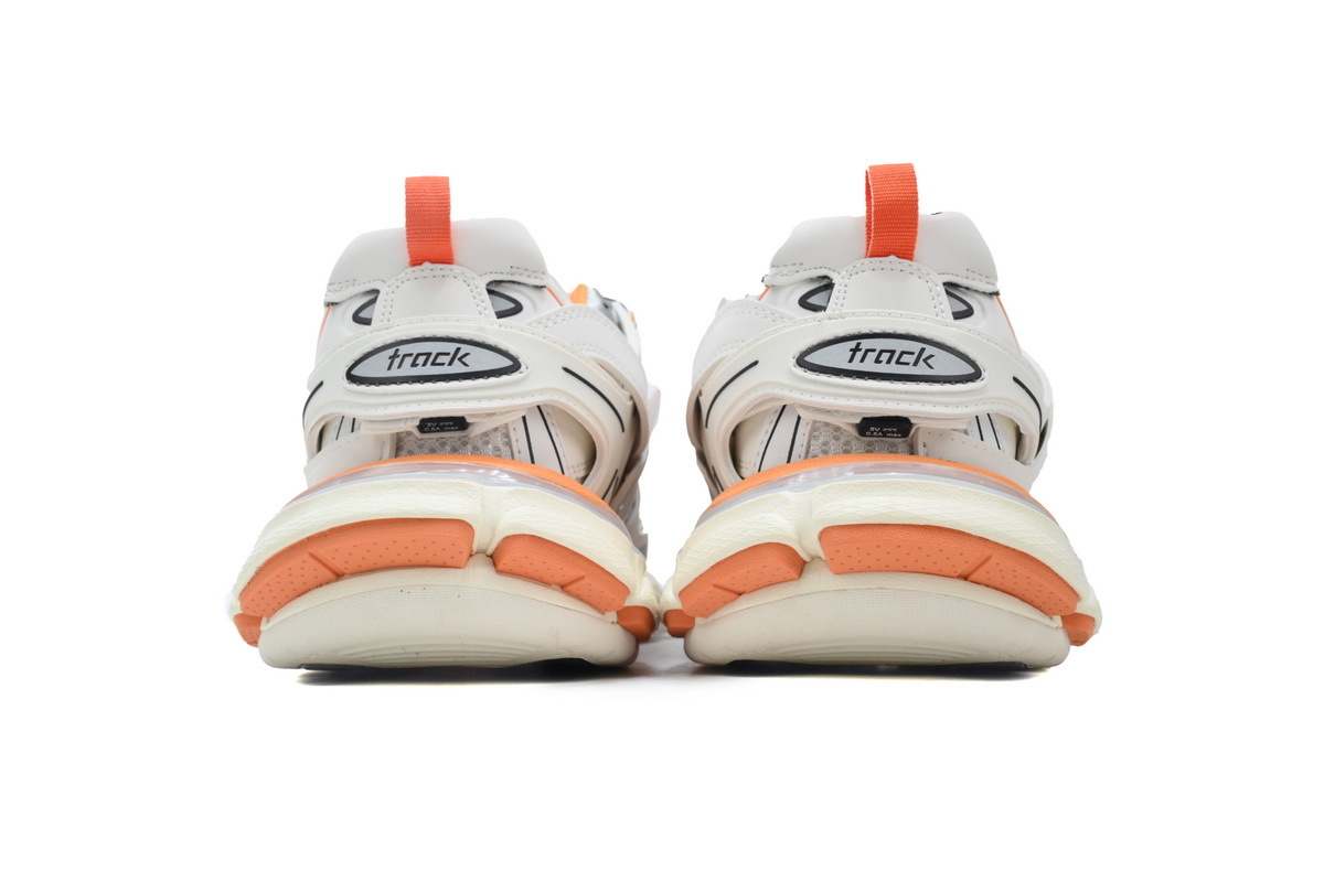 Balenciaga Track LED Sneaker White Orange