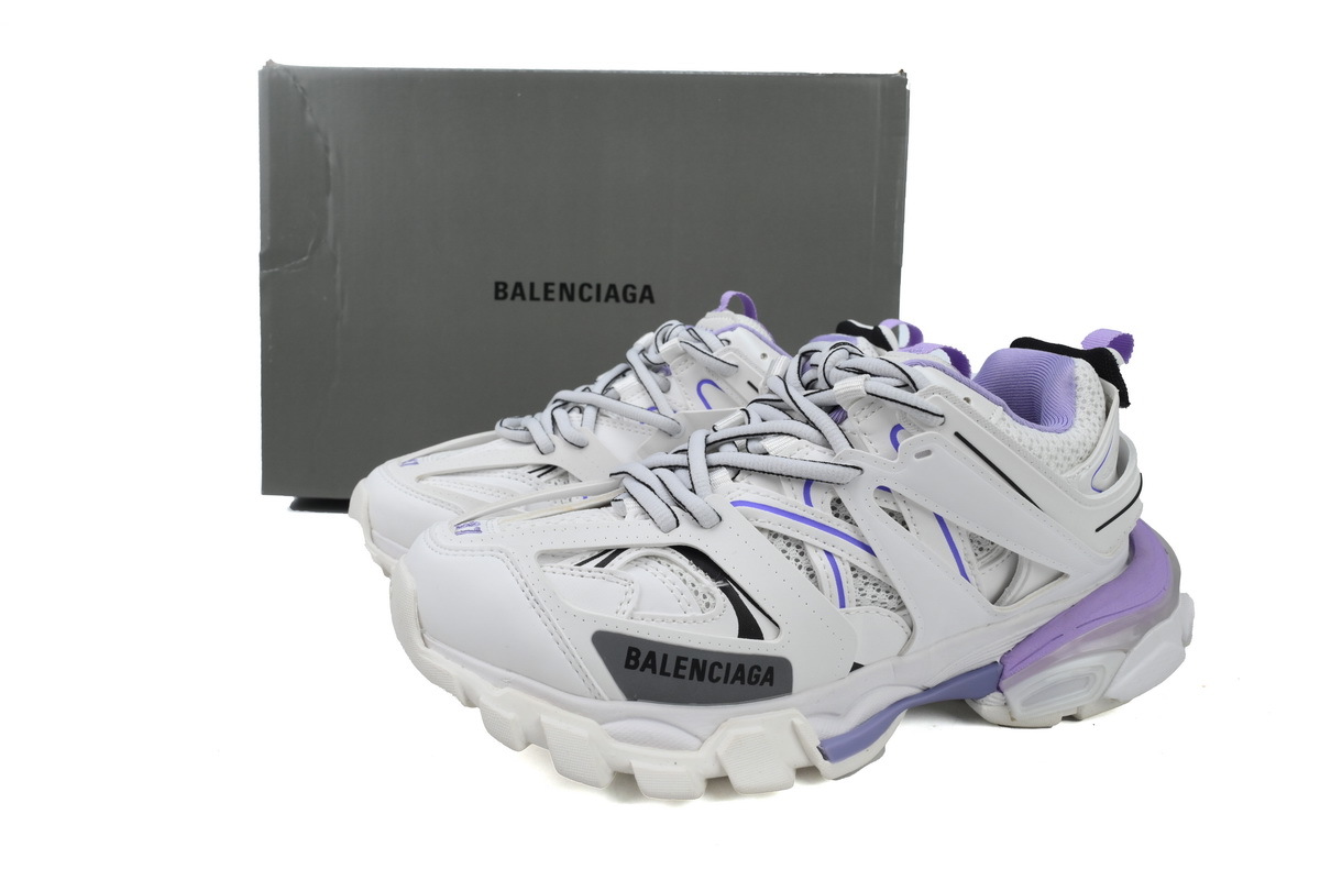 Balenciaga Track Sneaker White Purple