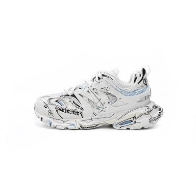 Balenciaga Track SneakerBlack Graffiti Art 542436 W3SRA 9014 01