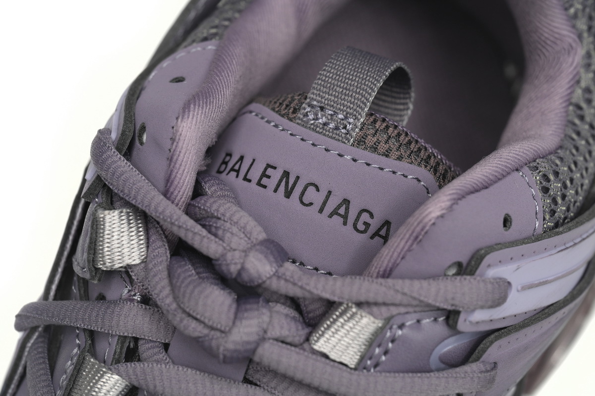 Balenciaga Track SneakerBlack Gray Purple 542436 W1AC5 0620
