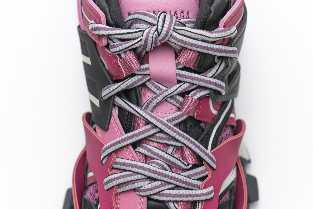 Balenciaga Track SneakerBlack Purplish Red 542436 W1GB7 5482