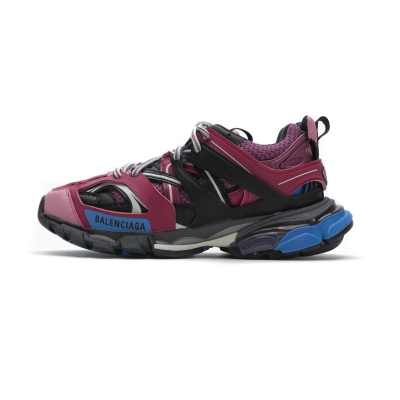 Balenciaga Track Sneaker Black Purplish Red 542436 W1GB7 5482 01