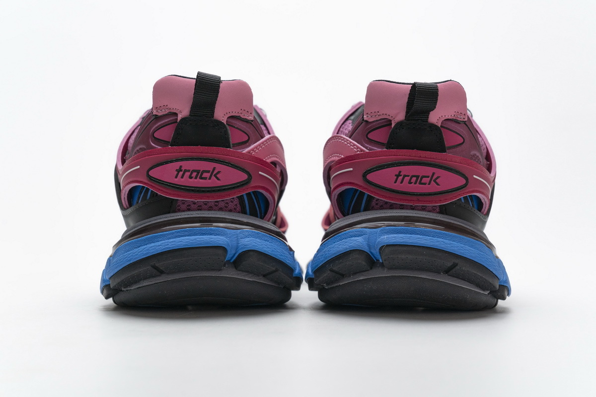 Balenciaga Track SneakerBlack Purplish Red 542436 W1GB7 5482