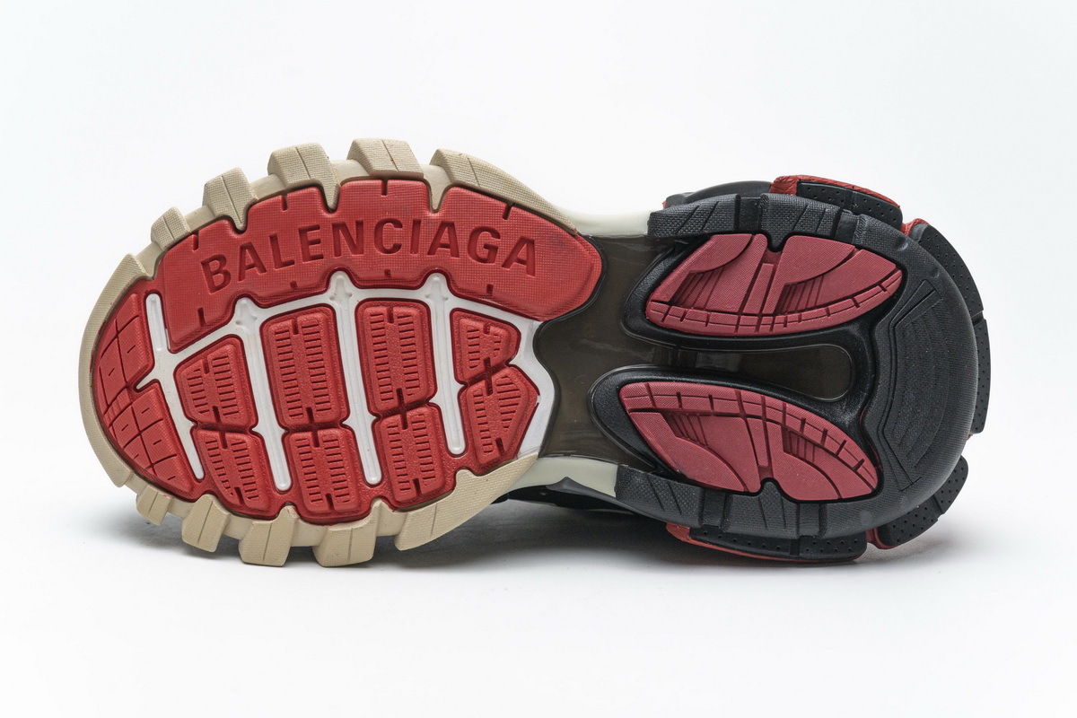 Balenciaga Track SneakerBlack Red 542436 W1GB1 1000