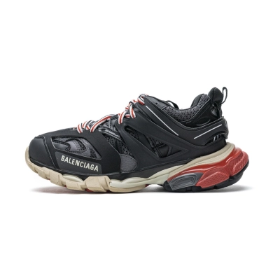 Balenciaga Track Sneaker Black Red 542436 W1GB1 1000 01
