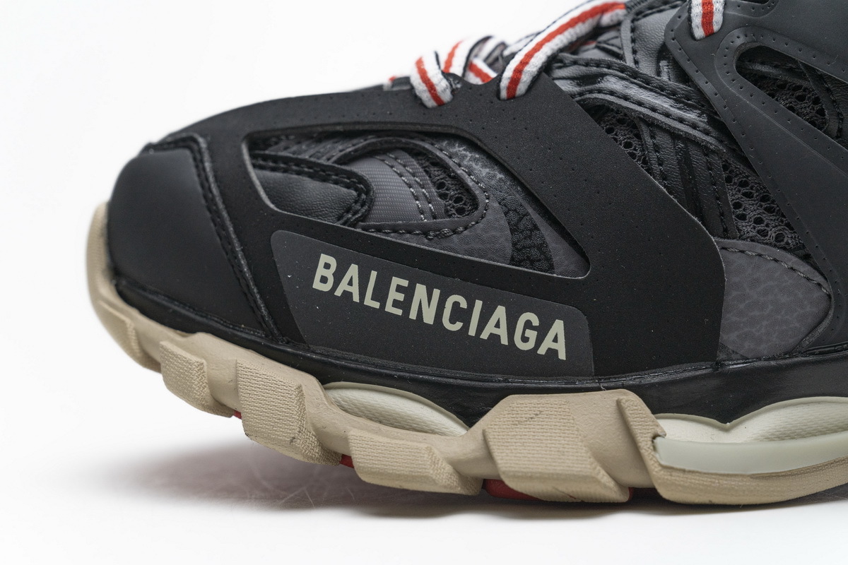 Balenciaga Track SneakerBlack Red 542436 W1GB1 1000
