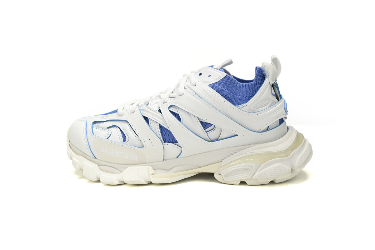 Balenciaga Track SneakerBlack Rice Grey White Blue 736328 W3SKC 9040