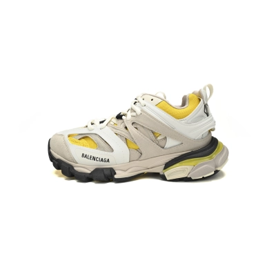 Balenciaga Track SneakerBlack Rice Grey White Yellow 542436 W1ST3 0258 01