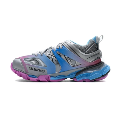 Balenciaga Track Sneaker Blue Pink Silver 542436 W1GC1 4051 01