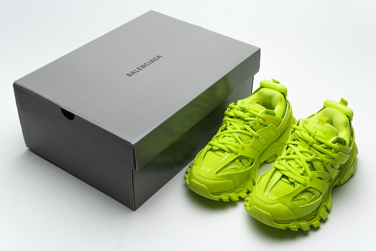 Balenciaga Track SneakerFluorescent Yellow 542436 W1GB7 2014