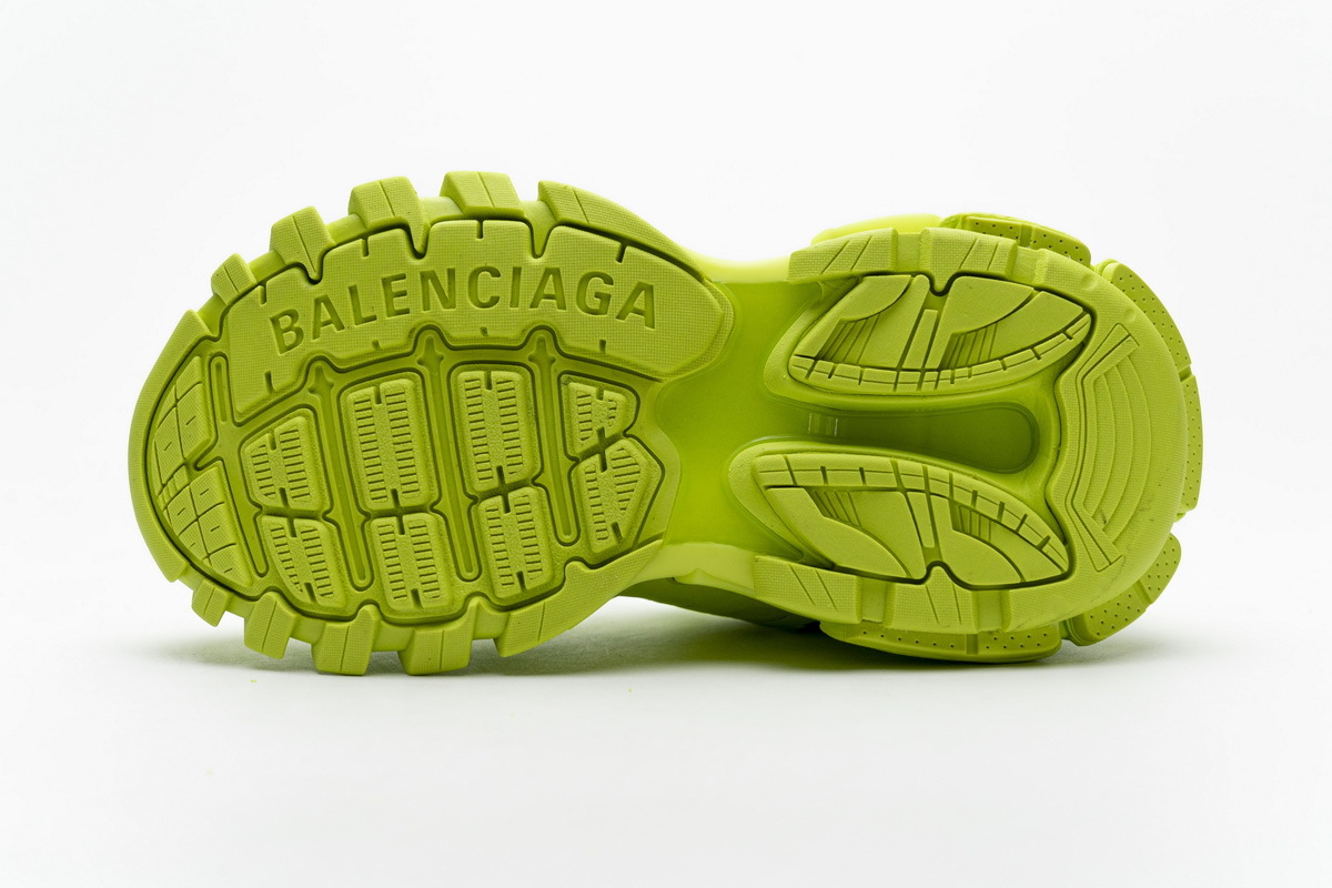 Balenciaga Track LED SneakerFluorescent Yellow 542436 W1GB7 2014