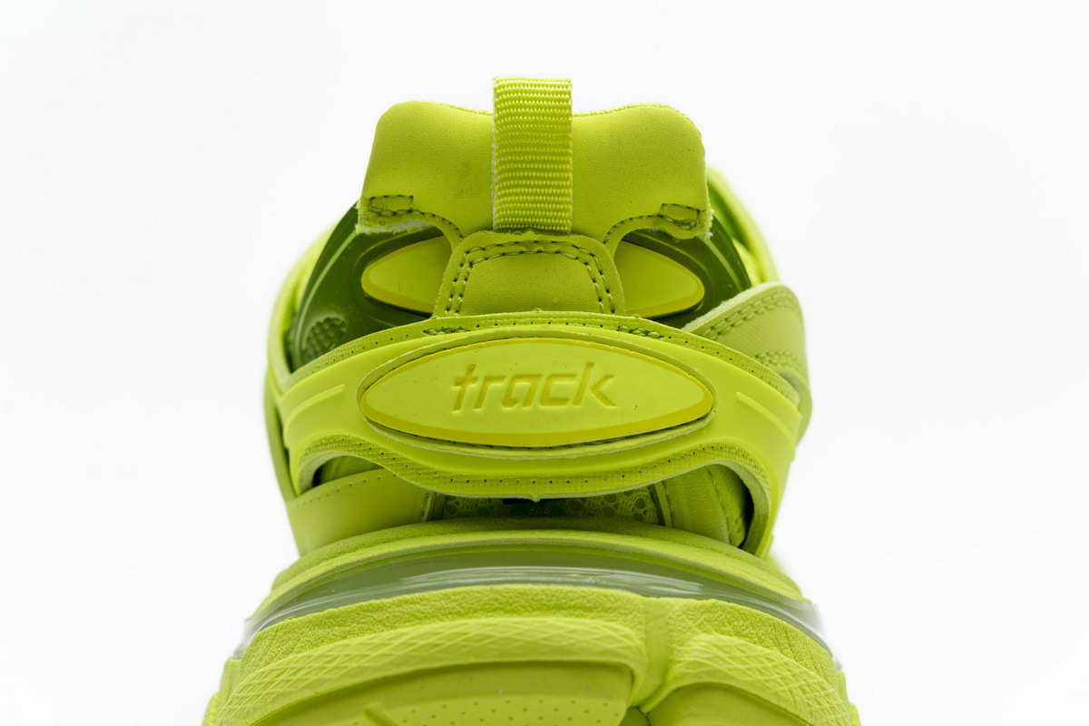 Balenciaga Track LED SneakerFluorescent Yellow 542436 W1GB7 2014
