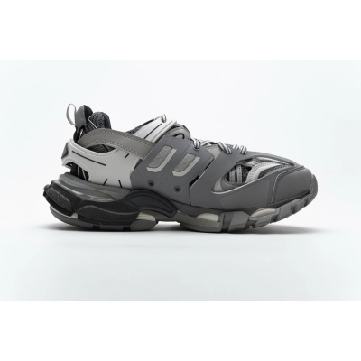 Balenciaga Track LED Sneaker Grey 555032 W1GB7 1214 02