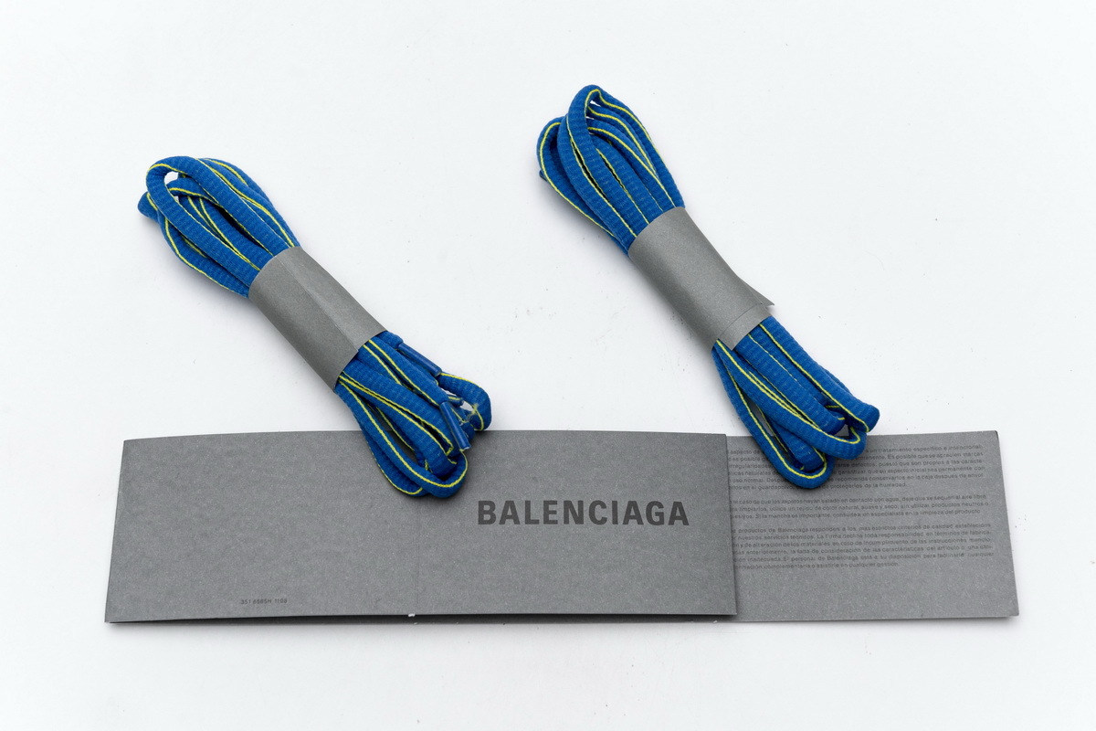 Balenciaga Track SneakerGrey Blue Yellow 542023 W1GB9 6509