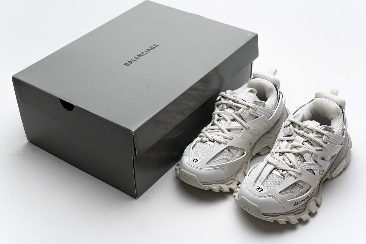 Balenciaga Track LED Sneaker White 542436 W1GB7 6509